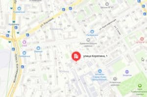 Схема проезда до компании по вывозу бытовой техники